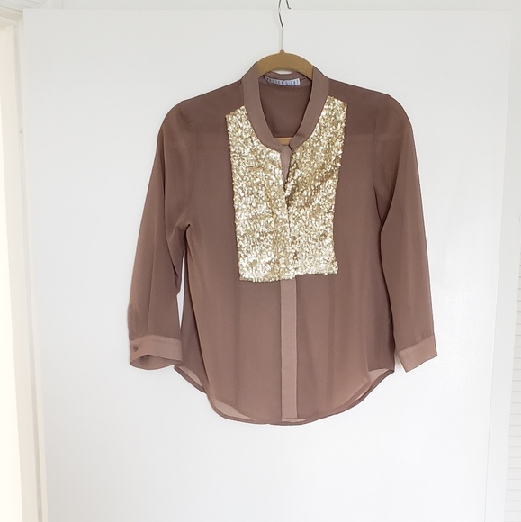 Sequin Blouse - Picture 1 of 2